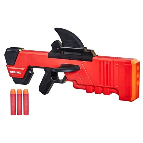 Nerf Roblox Mm2 Shark Seeker Dart Blaster Includes 3 Nerf Mega Darts