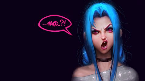 Jinx Champion From League Of Legends By Malakirenders On