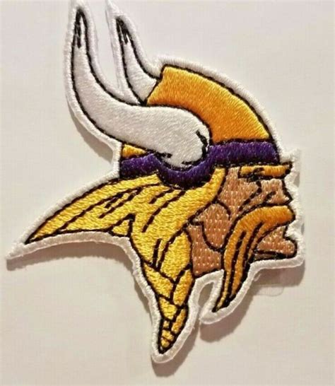 Minnesota Vikings Official Iron On Embroidered Patch Usa Seller Ebay