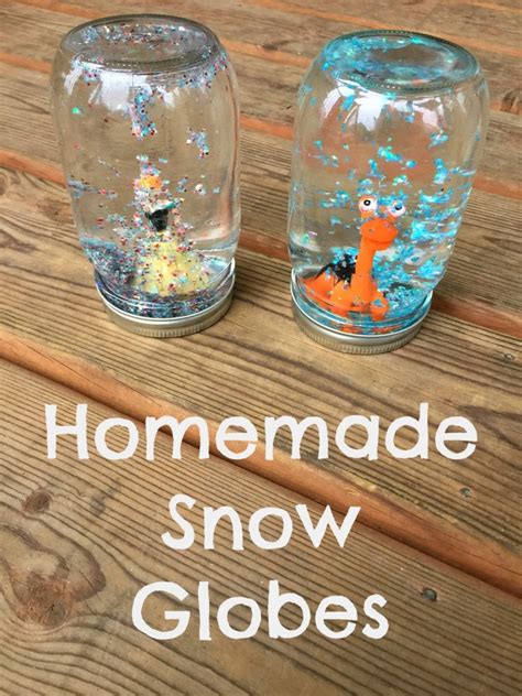 Homemade Snow Globe Craft The Write Balance