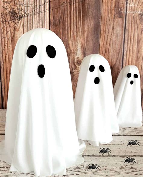 How To Make Ghosts For Halloween Diy Wi Lson S Blog