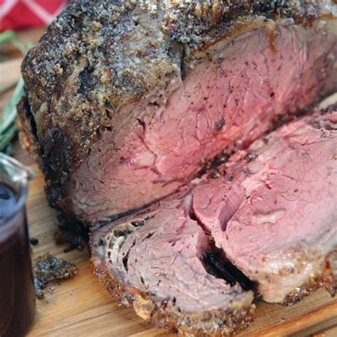That was the menu i fixed for the christmas special on food network (it'll be on again today at 6:00 eastern time if you'd like to see the grub in living color. Prime Rib Roast with Red Wine Au Jus by Nancy Fuller ...