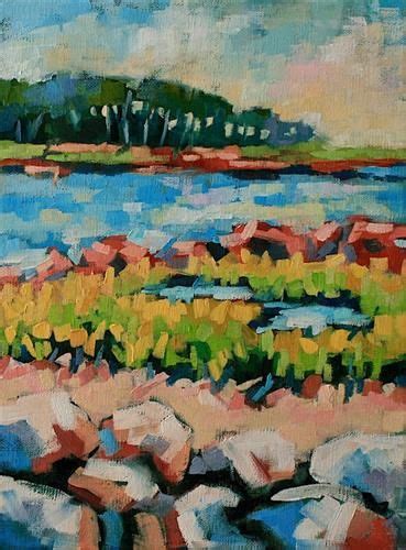 Daily Paintworks Down By The Bay Original Fine Art For Sale