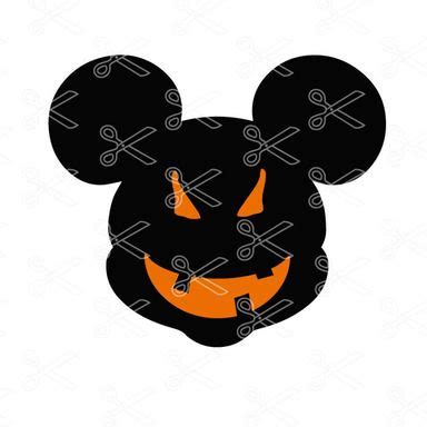 Mickey Halloween SVG And DXF Cut Files