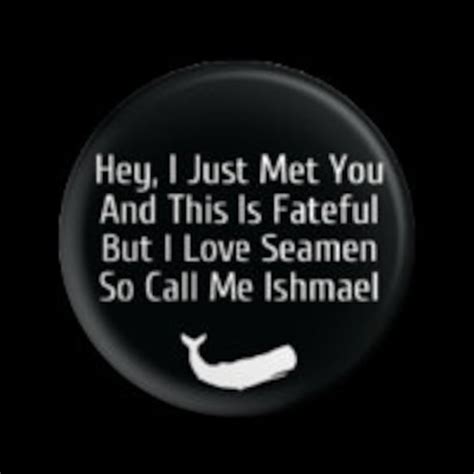 Ishmael Moby Dick Pin Etsy