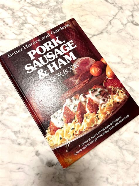 1979 Better Homes And Gardens Pork Sausage And Ham Cookbook Etsy