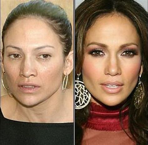 Shocking Photos Of Celebrities Without Makeup Page Of Curious Mob