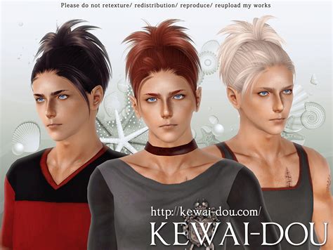 Etude Hair For The Sims3 Kewai Dou
