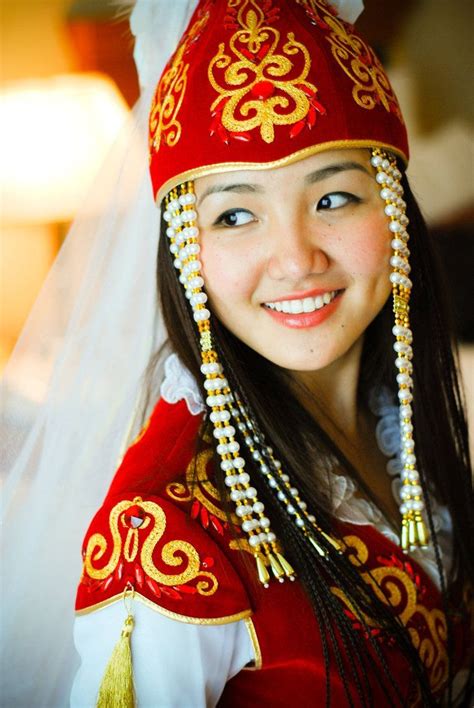 Kyrgyzstan Traditional Clothing Beautiful Smile Beautiful World Beautiful People Smile