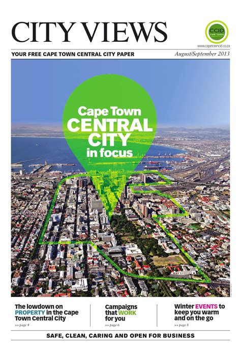 City Views Augustseptember 2013 By Cape Town Central City Improvement District Issuu