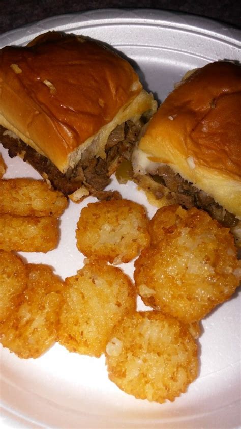 Gooey, meaty and melty, a philly cheesesteak sandwich is delicious in its simplicity. Philly cheese steak sliders | Philly cheese steak sliders ...