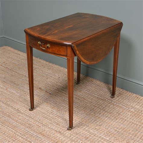 Fine Regency Small Mahogany Drop Leaf Dining Table Antiques World