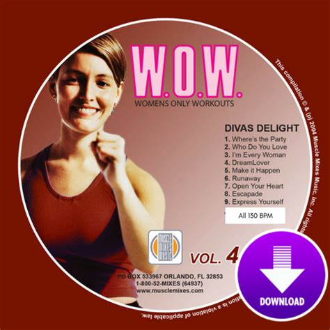 Wow Vol 4 Divas Delight Muscle Mix Music