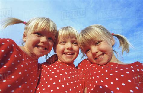 Three Girls Stock Photo Dissolve