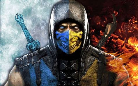 Scorpion Vs Sub Zero Mortal Kombat Wallpaper