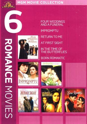 Mgm 6 Romance Movies Four Weddings And A Funeralborn Romantic On