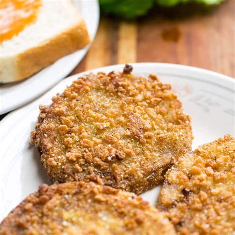 Make sure to choose unripe green tomatoes (ones that haven't yet. Vegan Fried Green Tomato BLT's | perfectly crispy egg-free ...