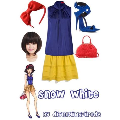 Disney High School Snow White By Disneyinspired8 On Polyvore Clothes