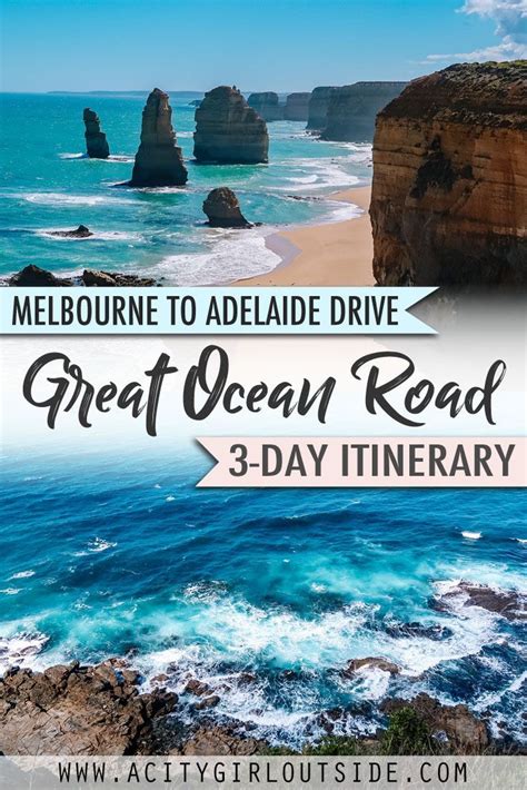 Great Ocean Road Itinerary 3 Days In 2020 Oceania Travel Australia