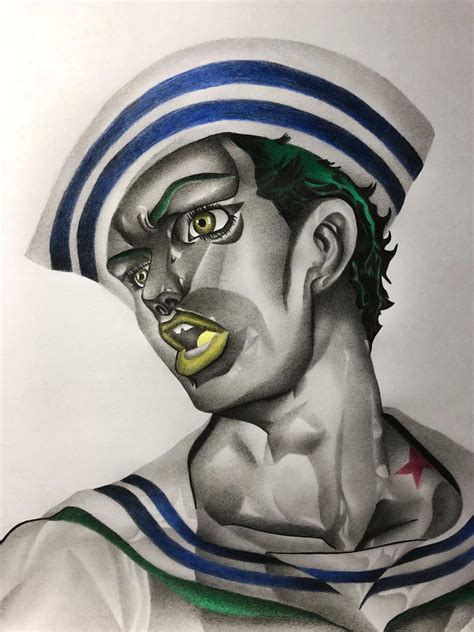 Hii Everyone I Made A Drawing Of Gappy Rstardustcrusaders