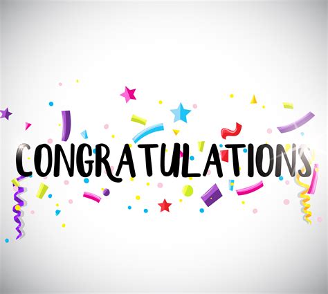 Congratulations Card Template Free Vector Images And Photos Finder