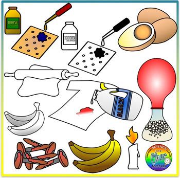 Chemical Changes Clipart By The Cher Room Tpt