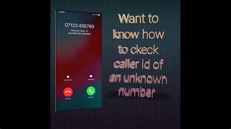 How To Find Caller Id Of An Unknown Number Follow The Following Steps