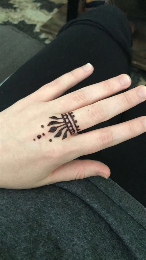 Beginner Hand Henna Design 1 Easyhenna Beginner Hand Henna Design 1