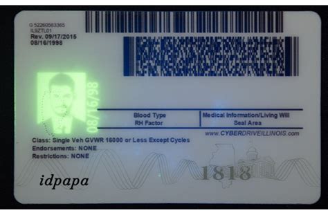 Illinois Scannableids Buy Scannable Driver License At Idpapa