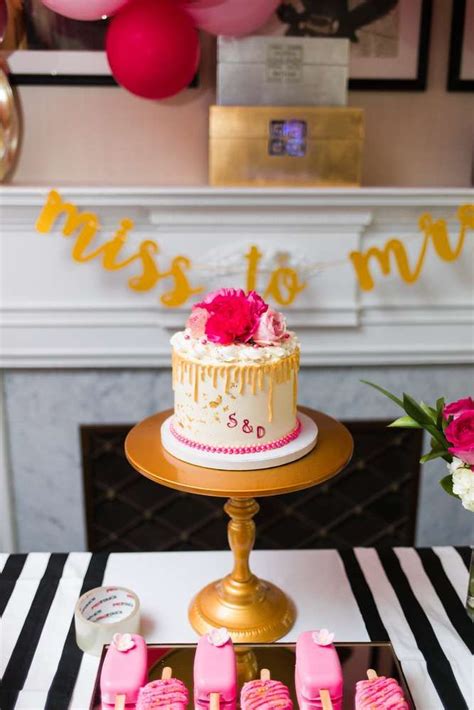 Pink Theme Bachelorette Party Ideas Photo 1 Of 15 Bachelorette Cake Gorgeous Cakes Bridal