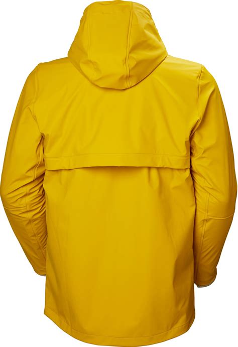 Helly Hansen Moss Insulated Rain Coat Men Essential Yellow Sur Campzfr