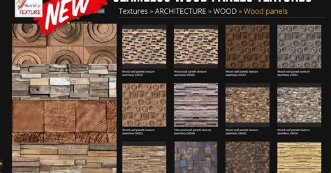 Sketchup Texture Update New Amazing Seamless Wood Panels Textures