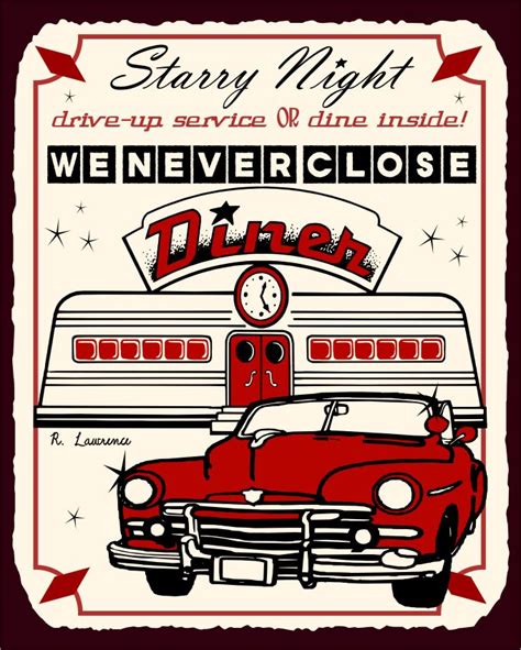 Pin By Hannah Losos On Typography Retro Tin Signs Vintage Diner