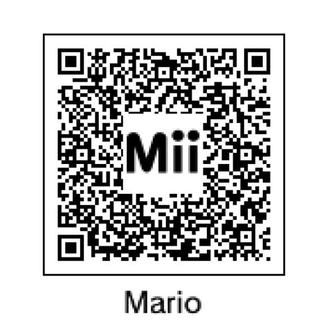 Tomodachi Life Super Mario Qr Codes Life Code Qr Code Vrogue Co