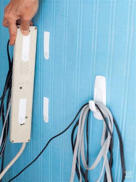15 Clever Ways To Organize And Hide Electrical Cords Hide Electrical