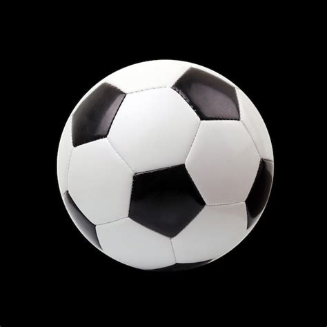 Premium Photo Soccer Ball Against Black Background