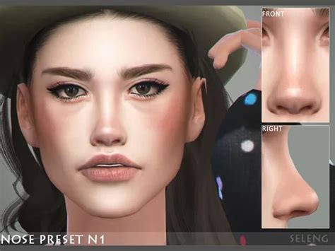 Nose Preset N1 The Sims 4 Download Simsdomination The Sims 4 Skin
