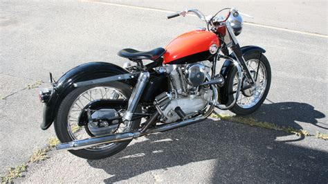 Oem harley davidson xlx sportster red fuel/gas tank. 1957 Harley-Davidson Sportster | S195 | Las Vegas ...