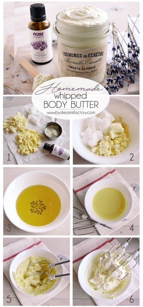 How To Make Homemade Whipped Body Butter Recipe Homemade Body