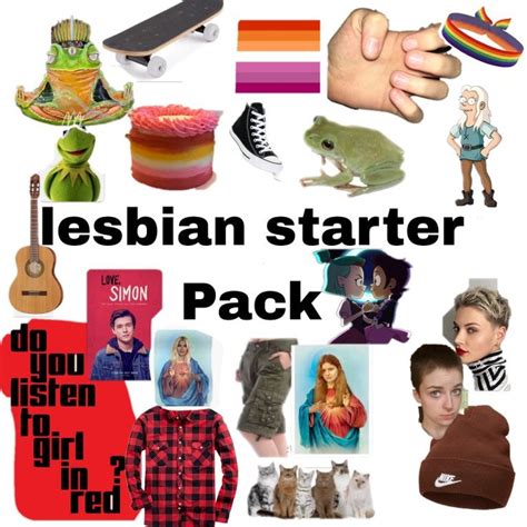 Lesbian Starter Pack In Lesbian Starter Starter Pack