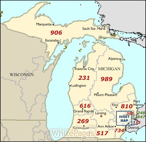 Detroit Michigan Zip Code Map