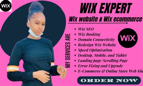 Do Wix Website Design Or Redesign Wix Website And Wix Ecommerce By