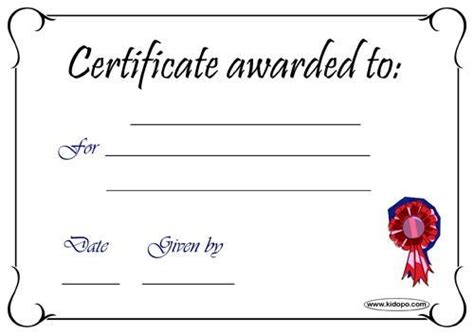 Free printable certificates 1,928 free certificate designs that you can download and print. Blank Certificates | Certificate Templates | Blank certificate template, Awards certificates ...