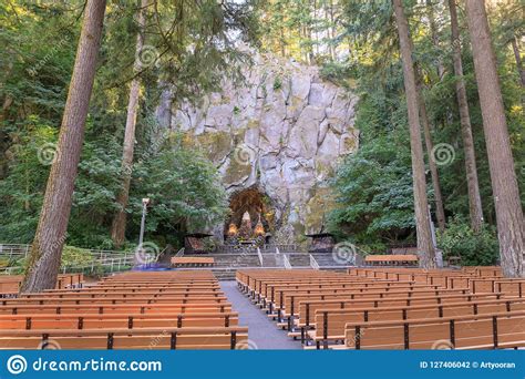 The Grotto Is A Catholic Outdoor Shrine And Sanctuary Located In The