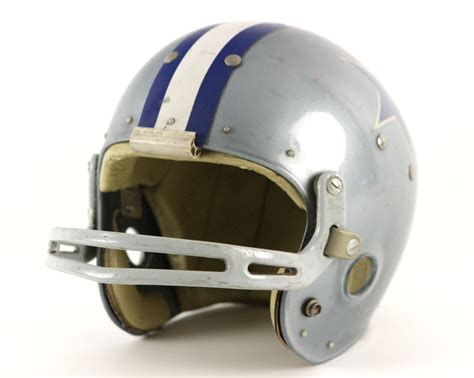 Celebrate the squad's 50th anniversary with this replica mini helmet from riddell®. Lot Detail - 1970s Dallas Cowboys Helmet