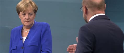 Tv Duell Was Verrät Die Mimik Von Angela Merkel Und Martin Schulz