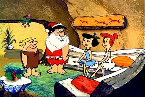 Scenes From A Flintstone Christmas 1965 06 Flintstone Christmas Christmas Cartoon Movies