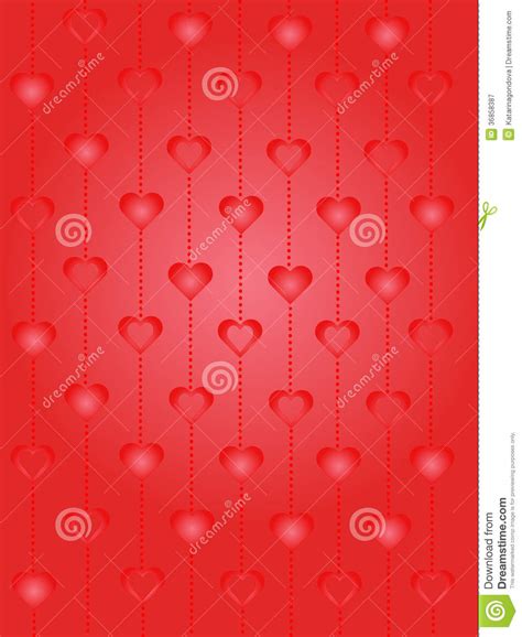 Heart Background Stock Vector Illustration Of Spring 36858387