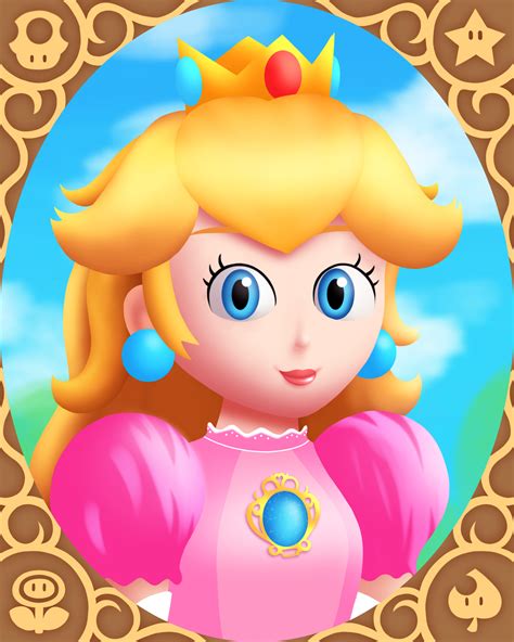 Artstation Princess Peach The Super Mario Bros Movie