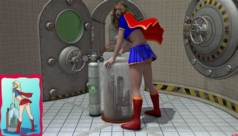 Supergirl And The Bottle City Of Kandor By Drcreep On Deviantart